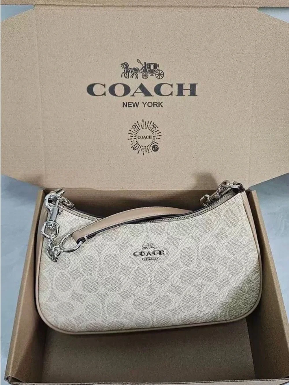 Coach small wristlet